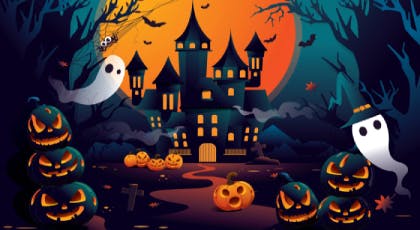 Halloween Dekorativt Bilde